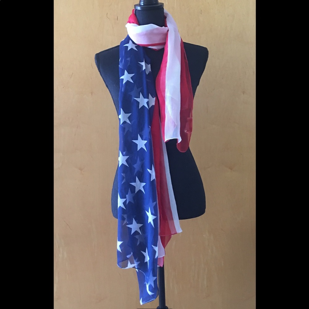 USA Flag Scarf